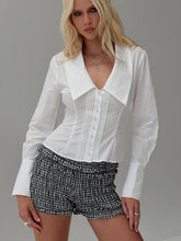 Marlaine Long Sleeve Top White