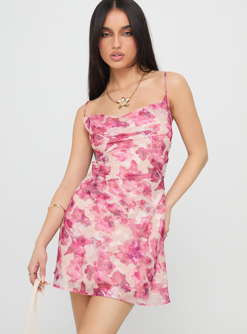 celena mini dress pink burnout Celena Maxi Dress Light Pink Burnout
