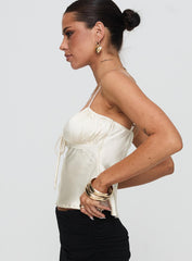 Chamber Of Love Cami Top Cream