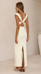 Lolita Maxi Dress - Butter