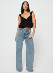Contardo Short Sleeve Top Black