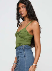 Greyer Top Green