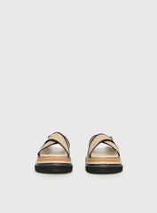 Odi Sandals Tan / Black